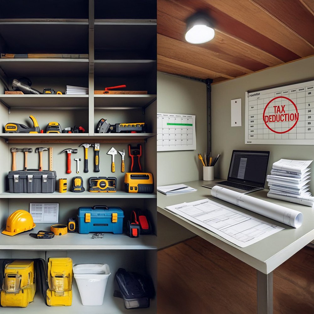 Contractors Deduct Home Offices & Garages